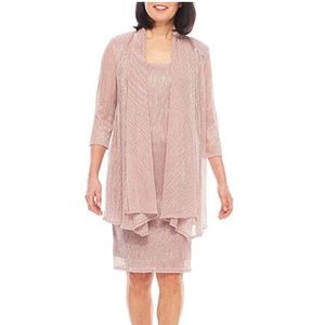 R&M Richards Dress+Cartigan